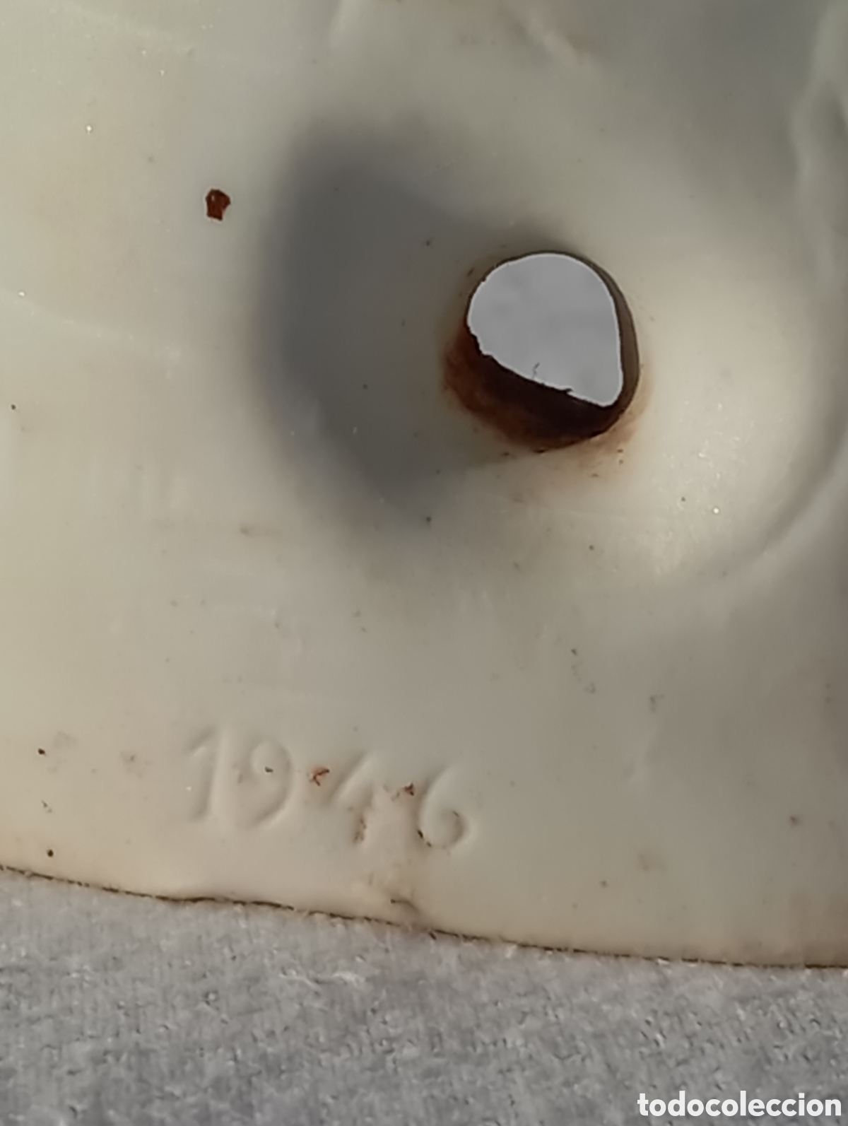 Antig&uuml;edades: Palillero de biscuit - Foto 3