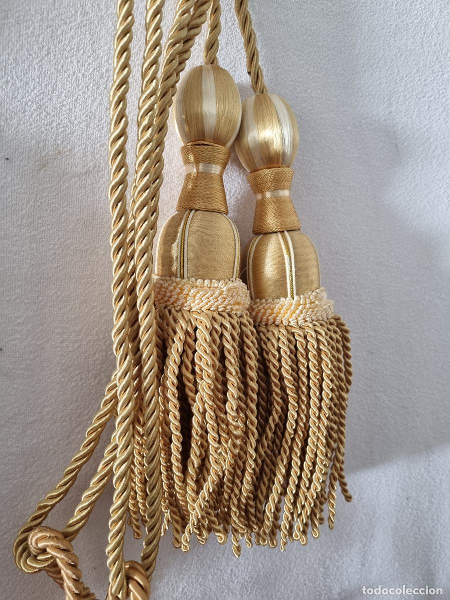 Antig&uuml;edades: 4 BORLONES DE 26 CM EN EXCELENTE ESTADO - Foto 4