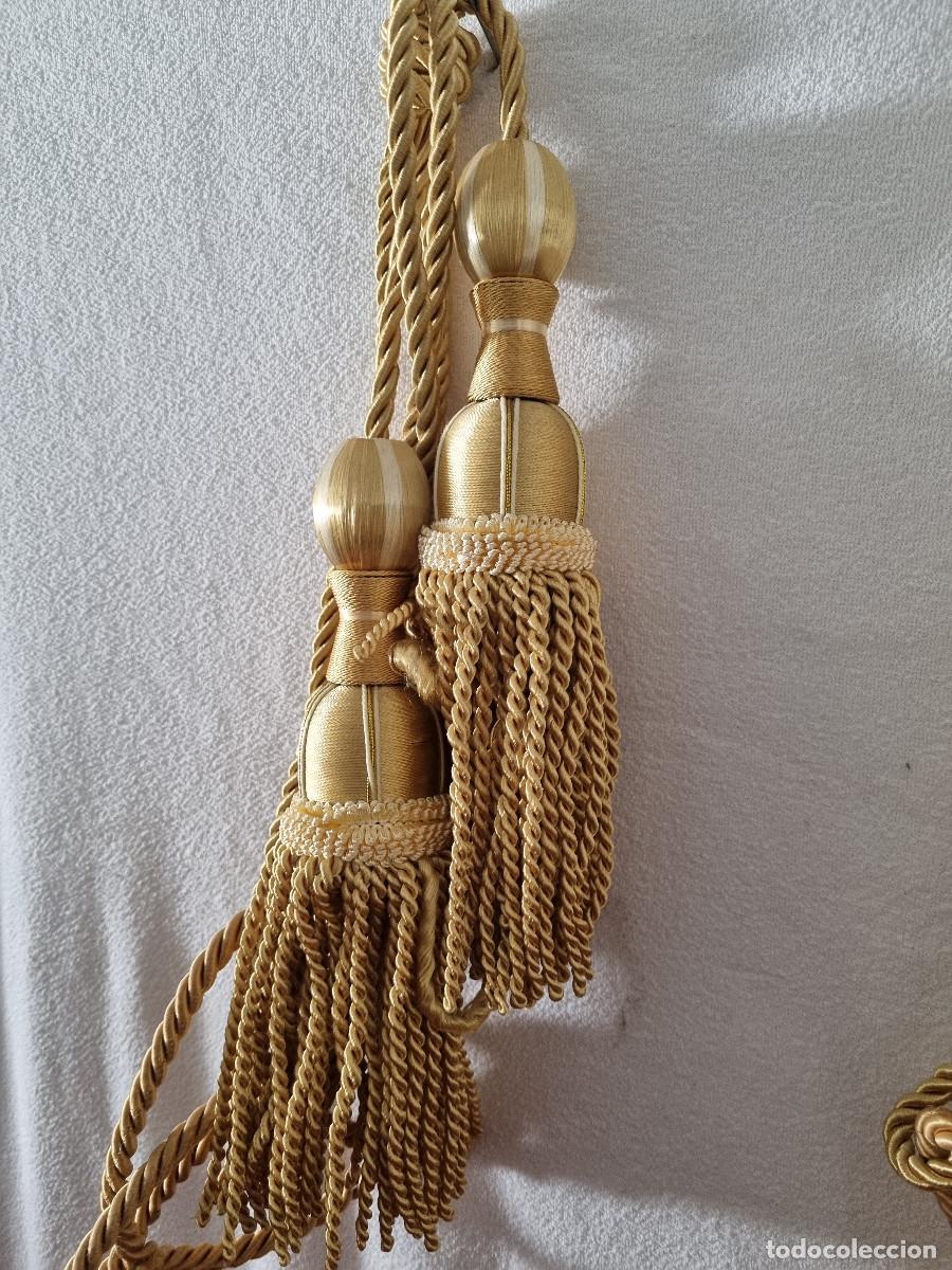 Antig&uuml;edades: 4 BORLONES DE 26 CM EN EXCELENTE ESTADO - Foto 5