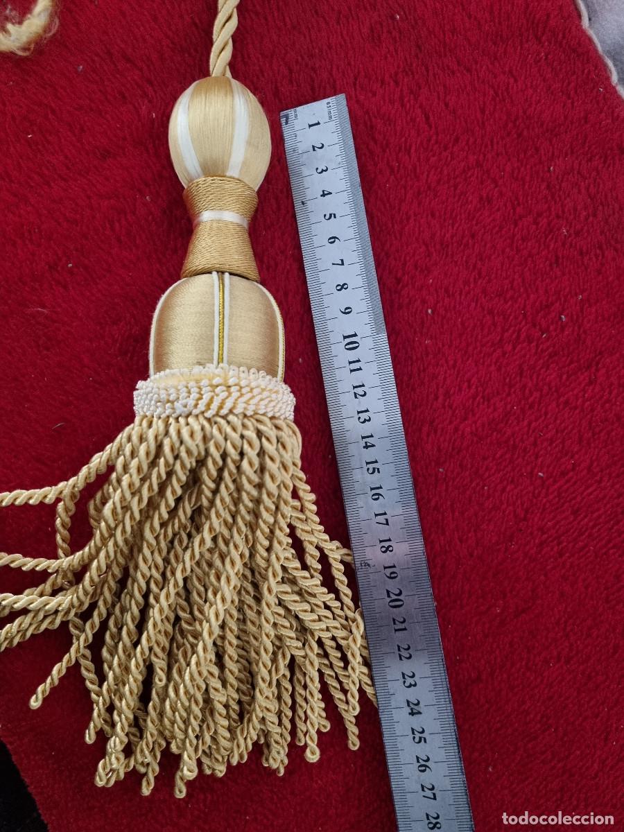 Antig&uuml;edades: 4 BORLONES DE 26 CM EN EXCELENTE ESTADO - Foto 9