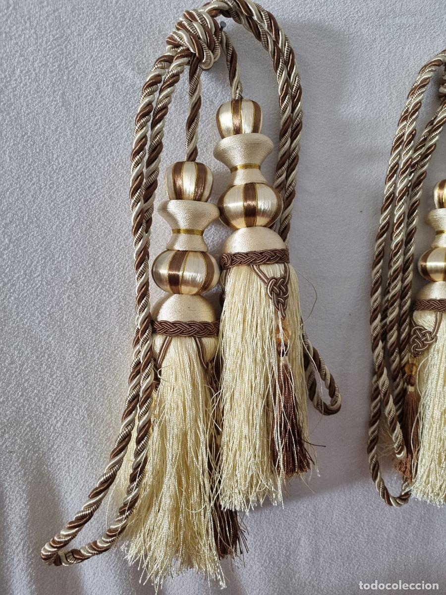Antig&uuml;edades: 4 BORLONES DE 26 CM EN EXCELENTE ESTADO - Foto 2