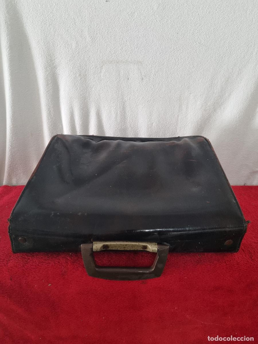Antig&uuml;edades: ANTIGUO MALETIN EN PIEL - Foto 7
