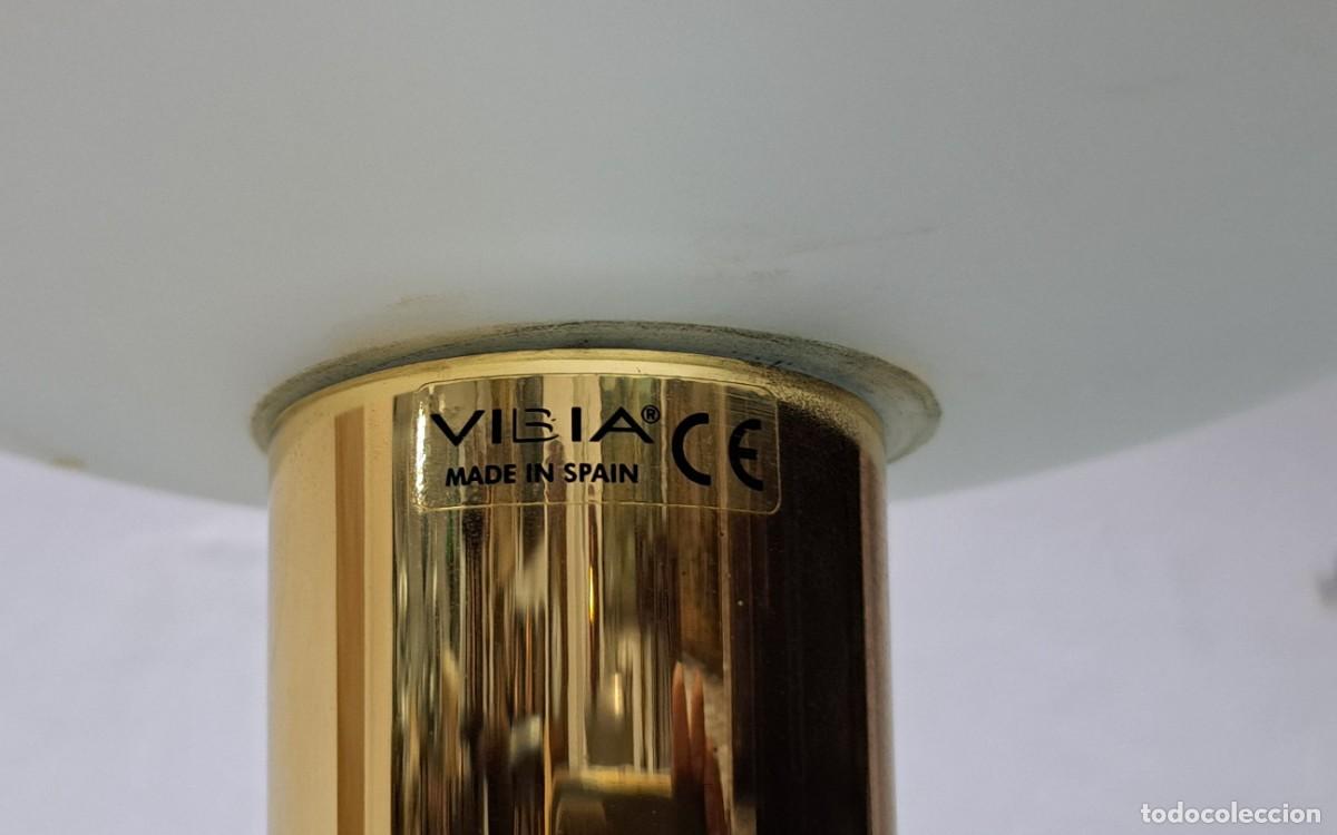 Antig&uuml;edades: Lampara de pie 2 luces, vintage Marca Vibia - Foto 8