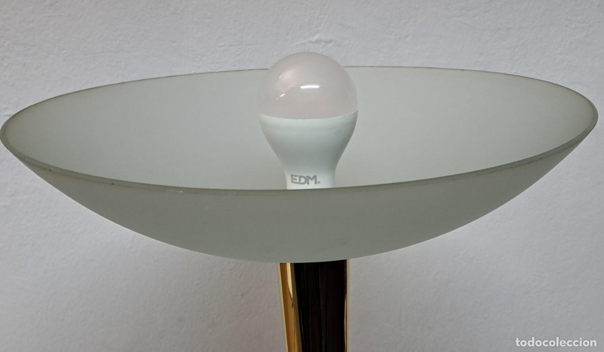 Antig&uuml;edades: Lampara de pie 2 luces, vintage Marca Vibia - Foto 10