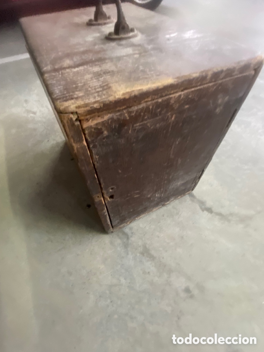 Antig&uuml;edades: Malet&iacute;n antiguo de madera noble - Foto 4