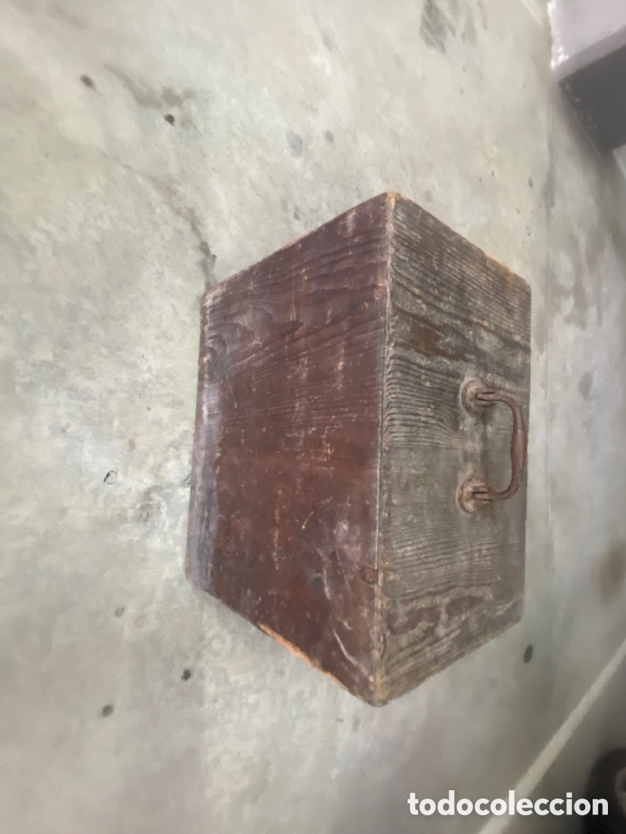 Antig&uuml;edades: Malet&iacute;n antiguo de madera noble - Foto 5