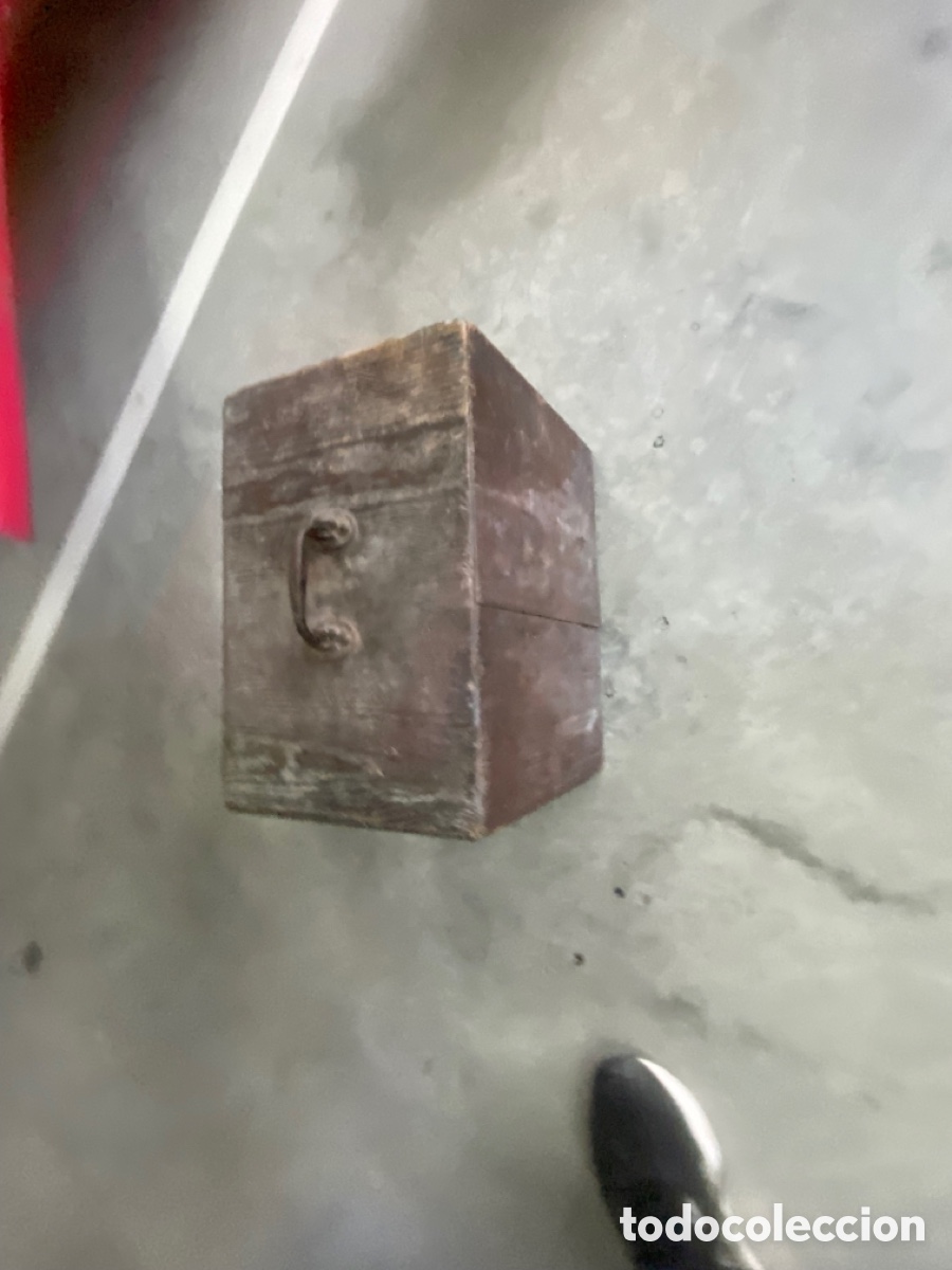 Antig&uuml;edades: Malet&iacute;n antiguo de madera noble - Foto 11