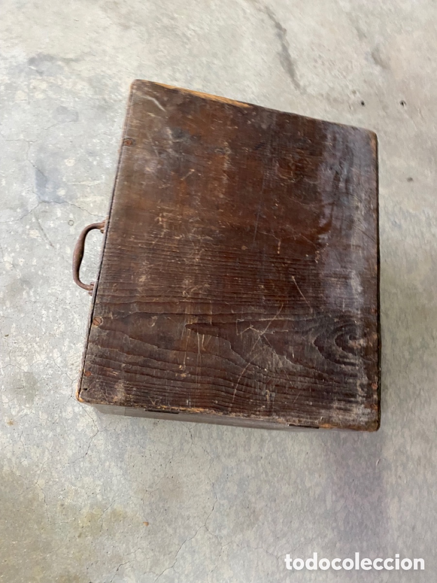 Antig&uuml;edades: Malet&iacute;n antiguo de madera noble - Foto 18
