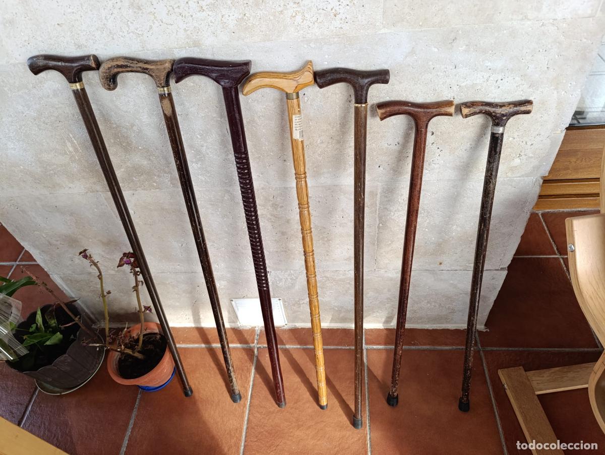 Antig&uuml;edades: COLECCION DE BASTONES EN MADERA. - Foto 2