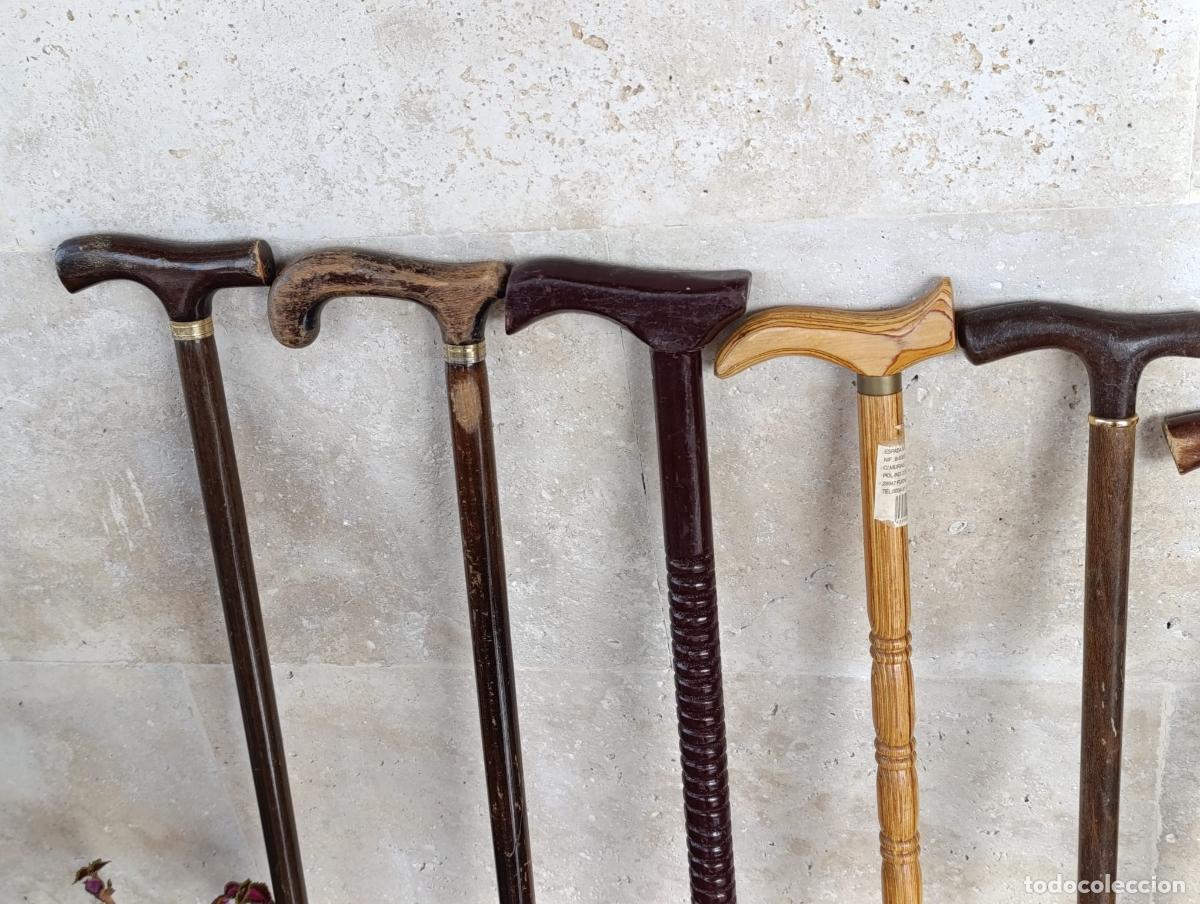 Antig&uuml;edades: COLECCION DE BASTONES EN MADERA. - Foto 3