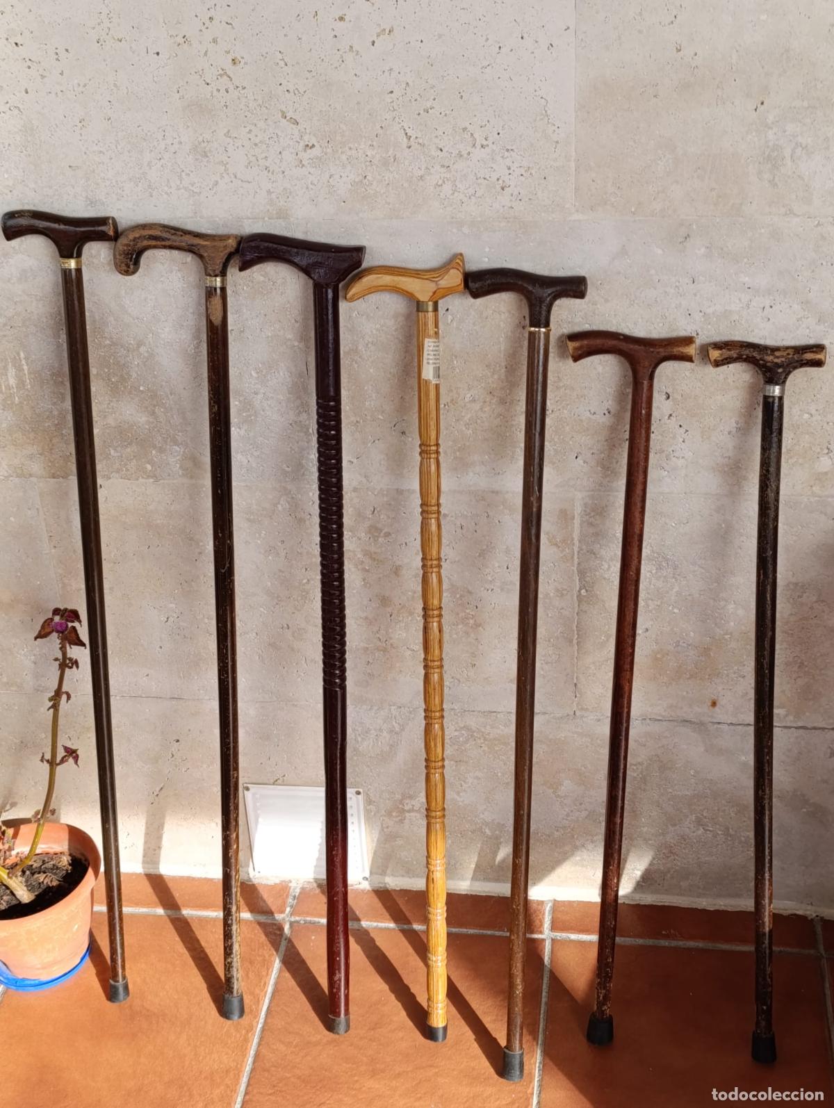 Antig&uuml;edades: COLECCION DE BASTONES EN MADERA. - Foto 1