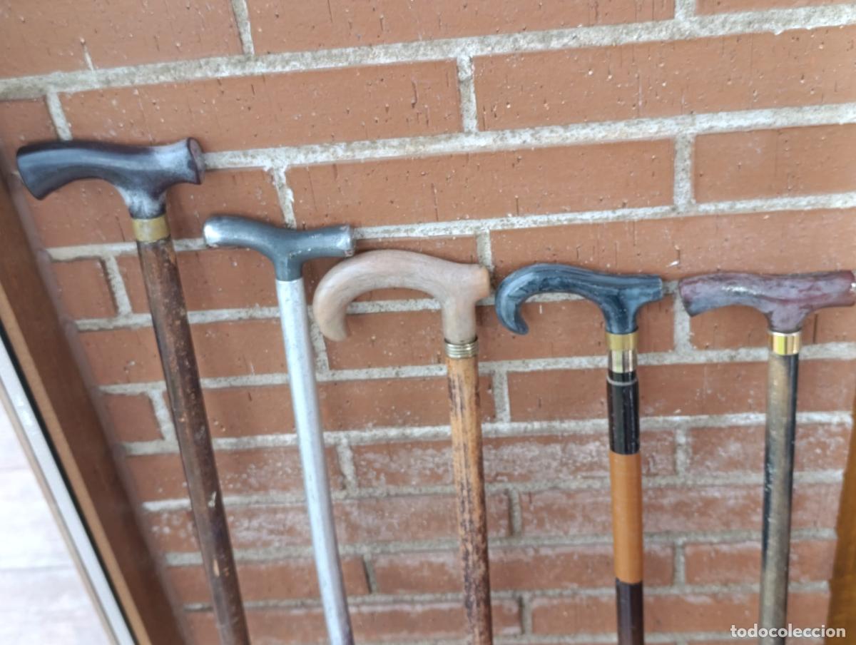 Antig&uuml;edades: COLECCION DE BASTONES EN MADERA. - Foto 2