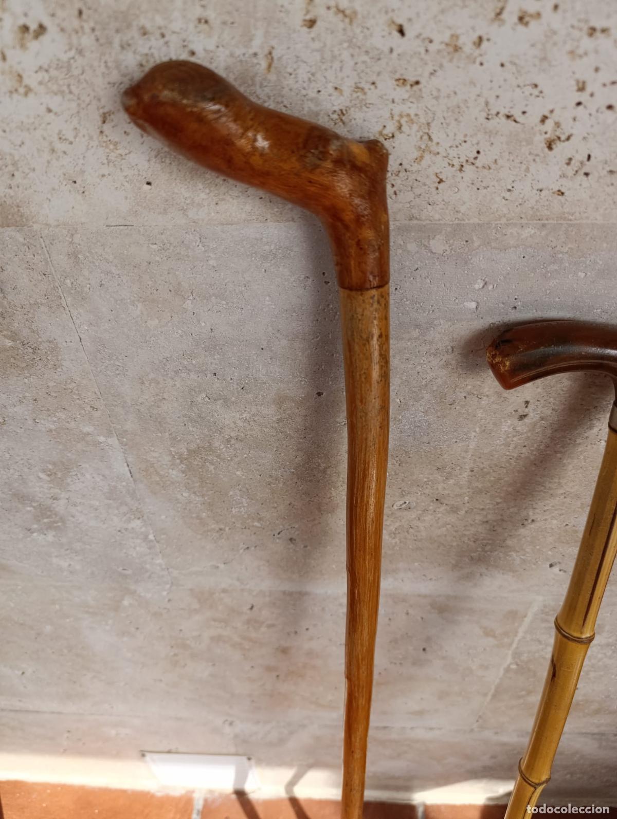 Antig&uuml;edades: BASTONES DE COLECCION EN MADERA. - Foto 2