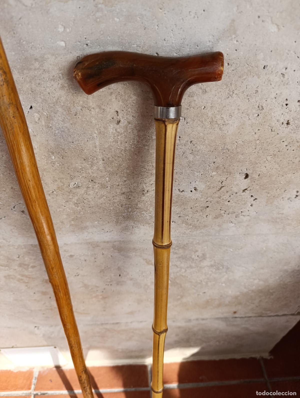 Antig&uuml;edades: BASTONES DE COLECCION EN MADERA. - Foto 4