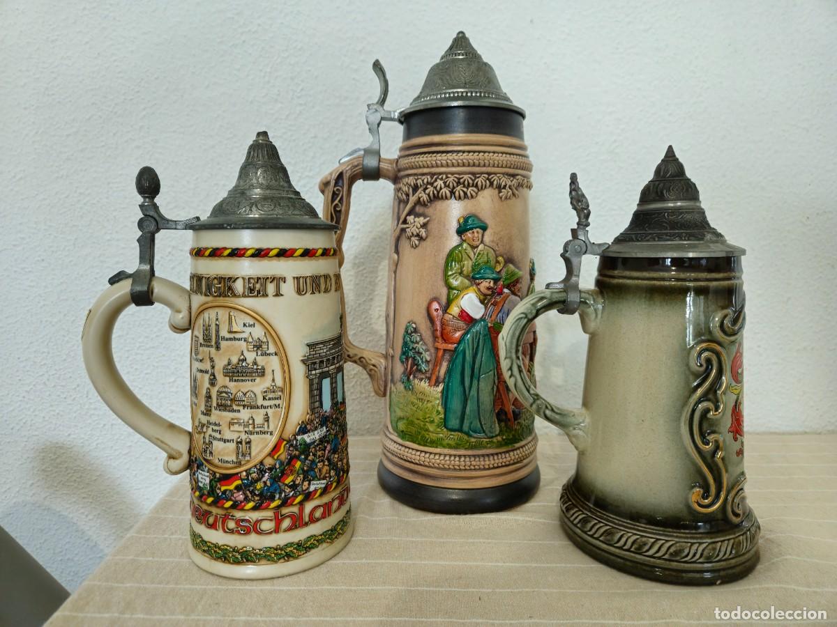 Antig&uuml;edades: Juego de jarras alemanas - Foto 1