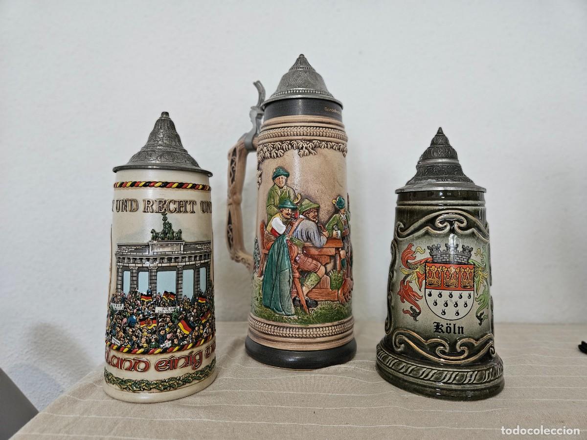 Antig&uuml;edades: Juego de jarras alemanas - Foto 2