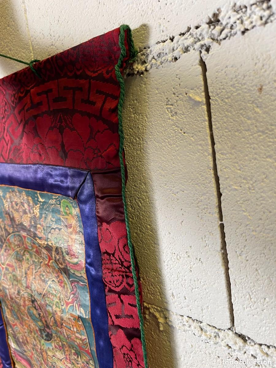 Antig&uuml;edades: tanka original pintado - Foto 6