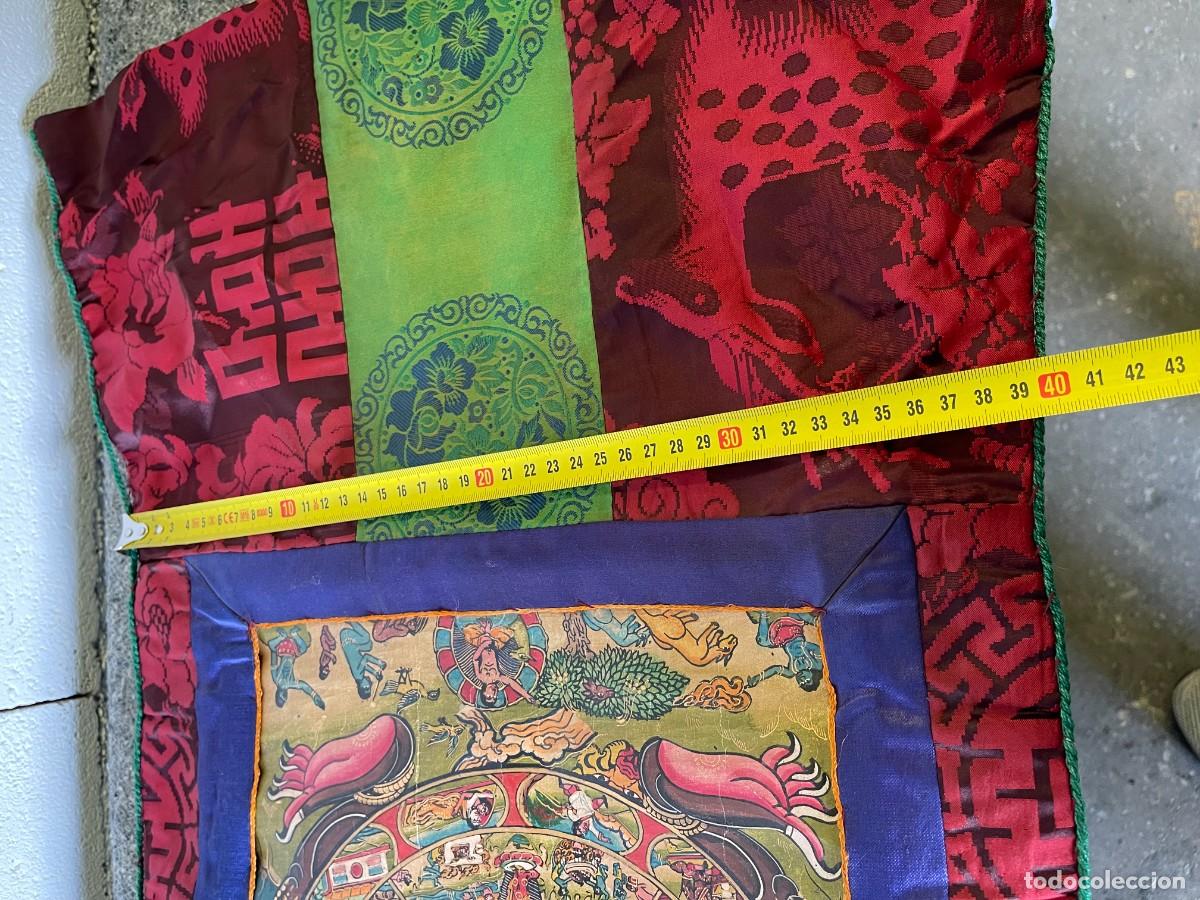Antig&uuml;edades: tanka original pintado - Foto 9