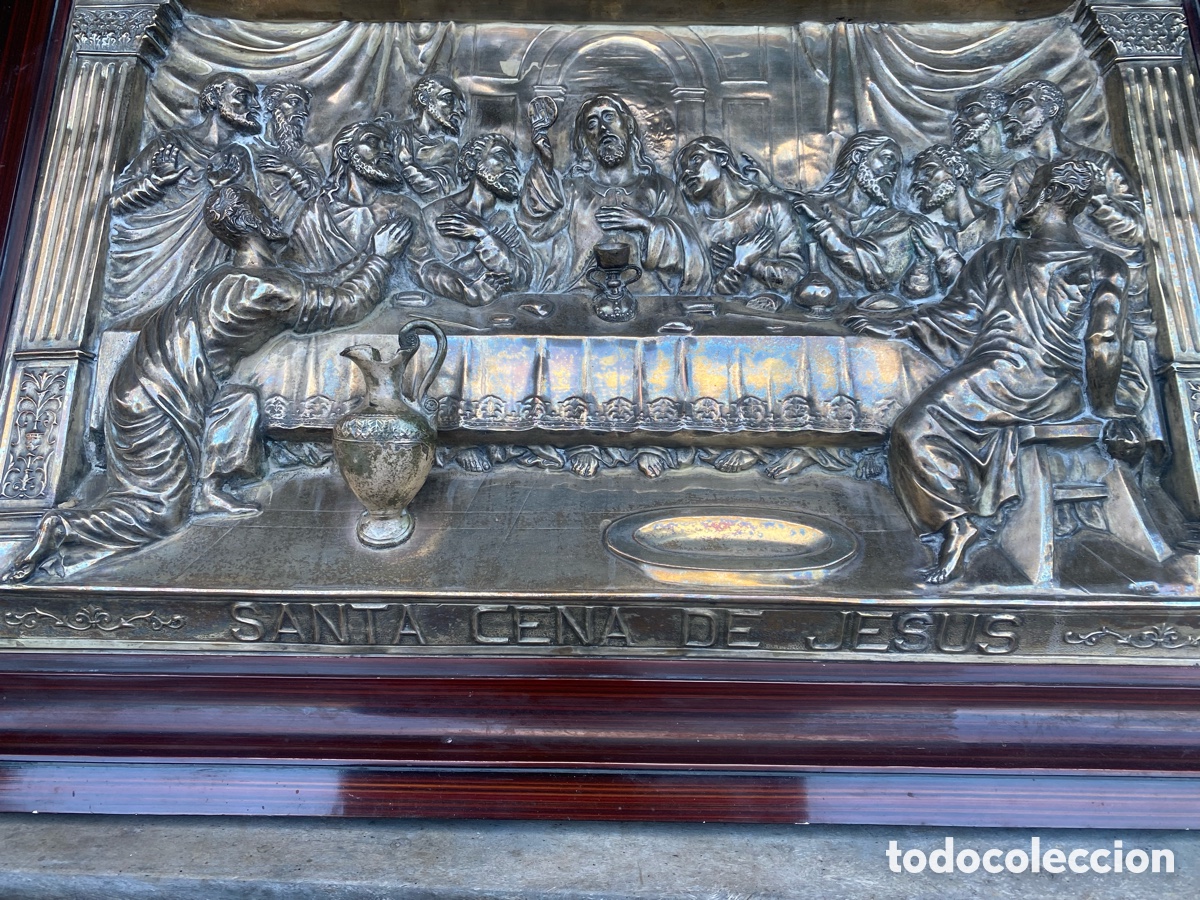 Antig&uuml;edades: Cuadro &uacute;ltima cena de Jes&uacute;s - Foto 2