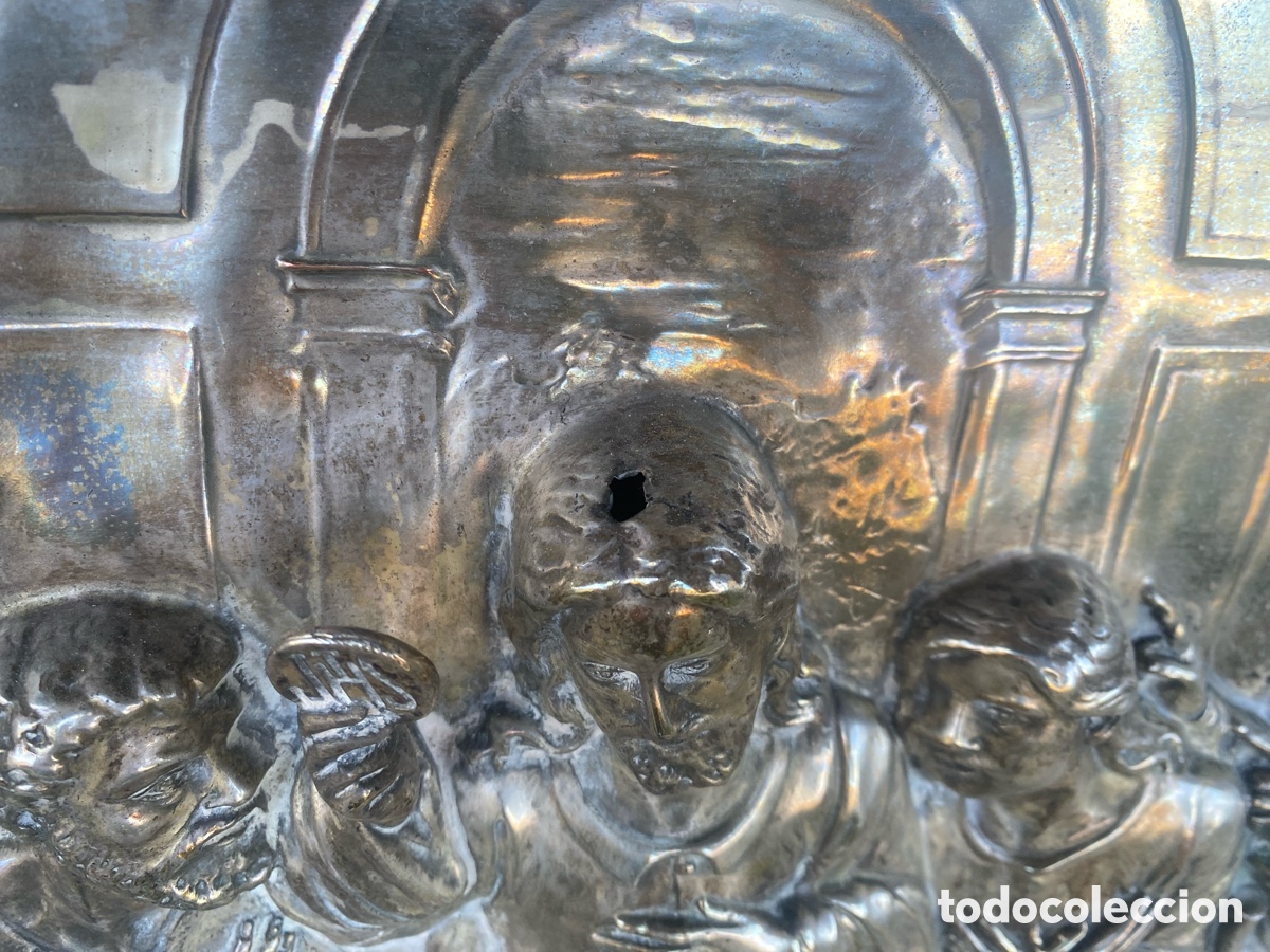 Antig&uuml;edades: Cuadro &uacute;ltima cena de Jes&uacute;s - Foto 6