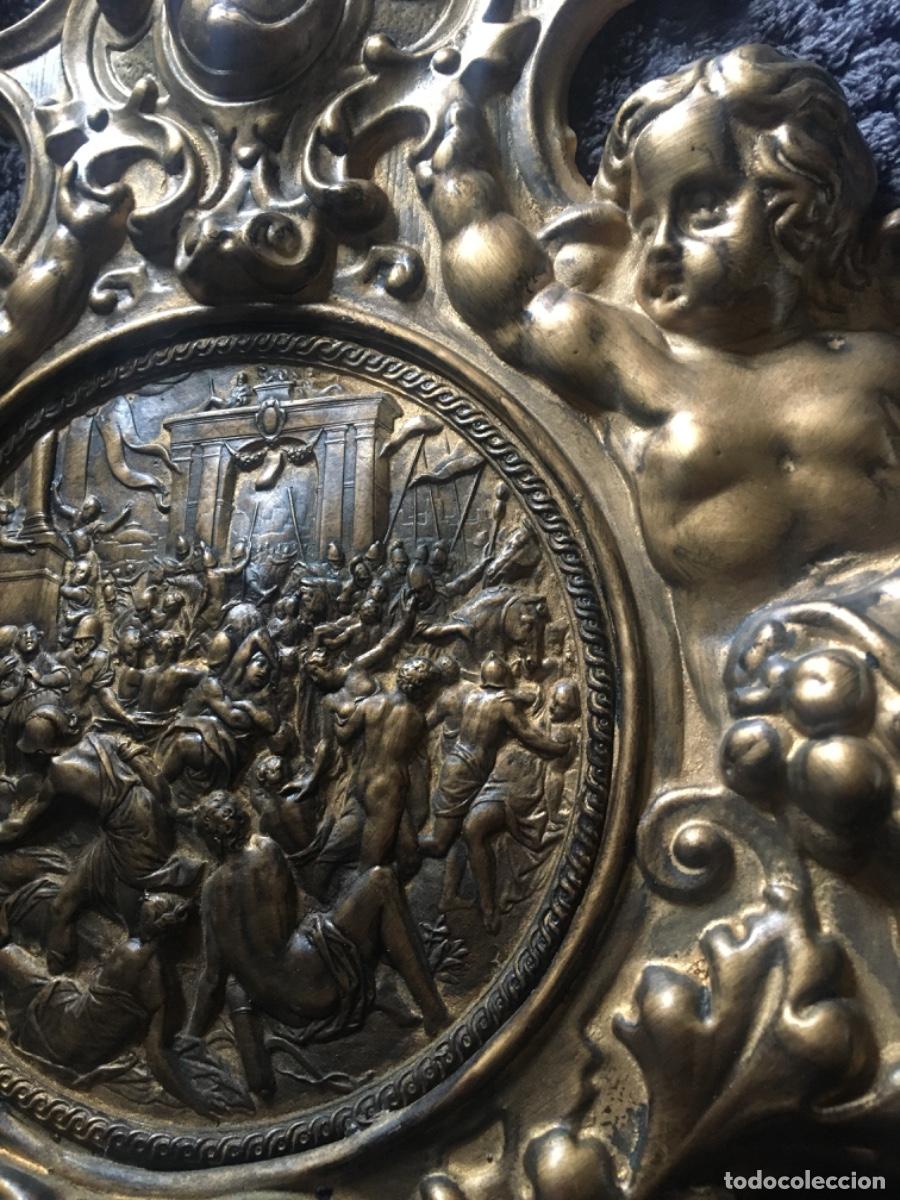Antig&uuml;edades: Placa tondo cobre renacimiento - Foto 4