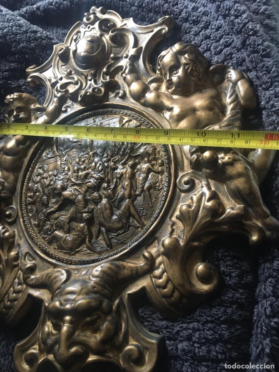 Antig&uuml;edades: Placa tondo cobre renacimiento - Foto 6
