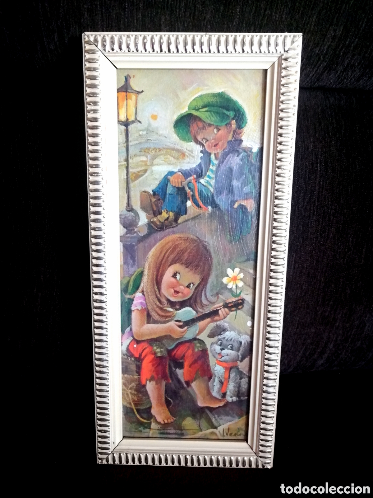 Antig&uuml;edades: Cuadro infantil antiguo - Foto 1
