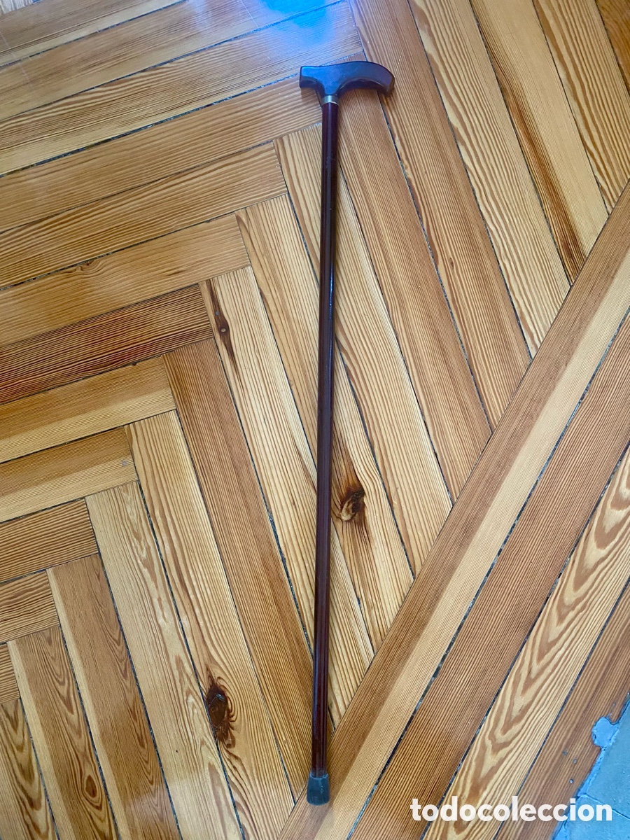 Antig&uuml;edades: Bast&oacute;n empu&ntilde;adura en resina - Foto 2