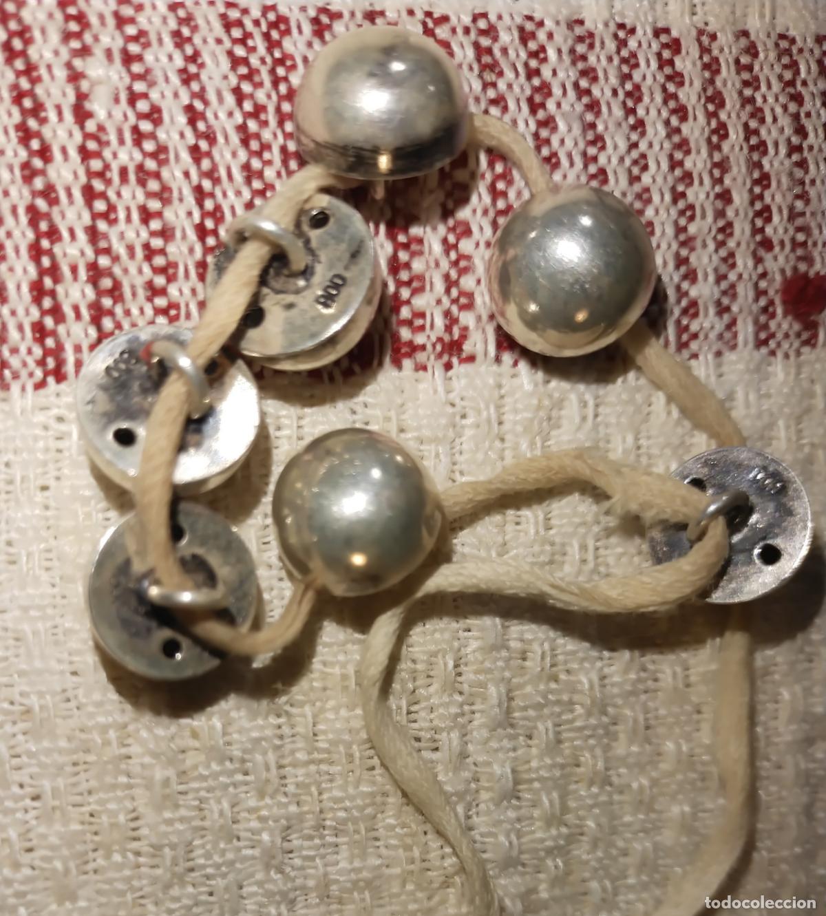 Antig&uuml;edades: ANTIGUOS BOTONES DE PLATA - Foto 2