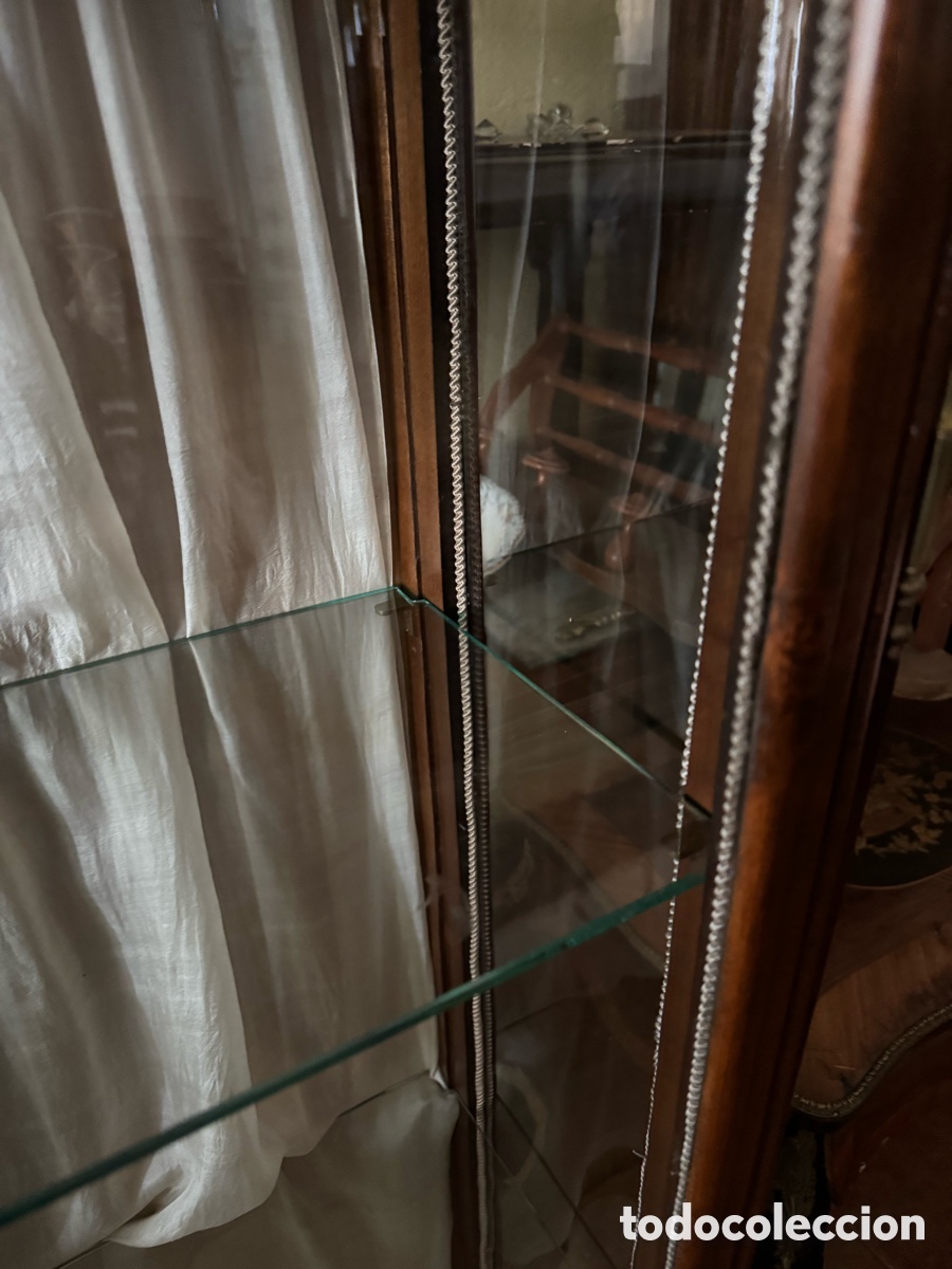 Antig&uuml;edades: Bonita vitrina en caoba - Foto 8