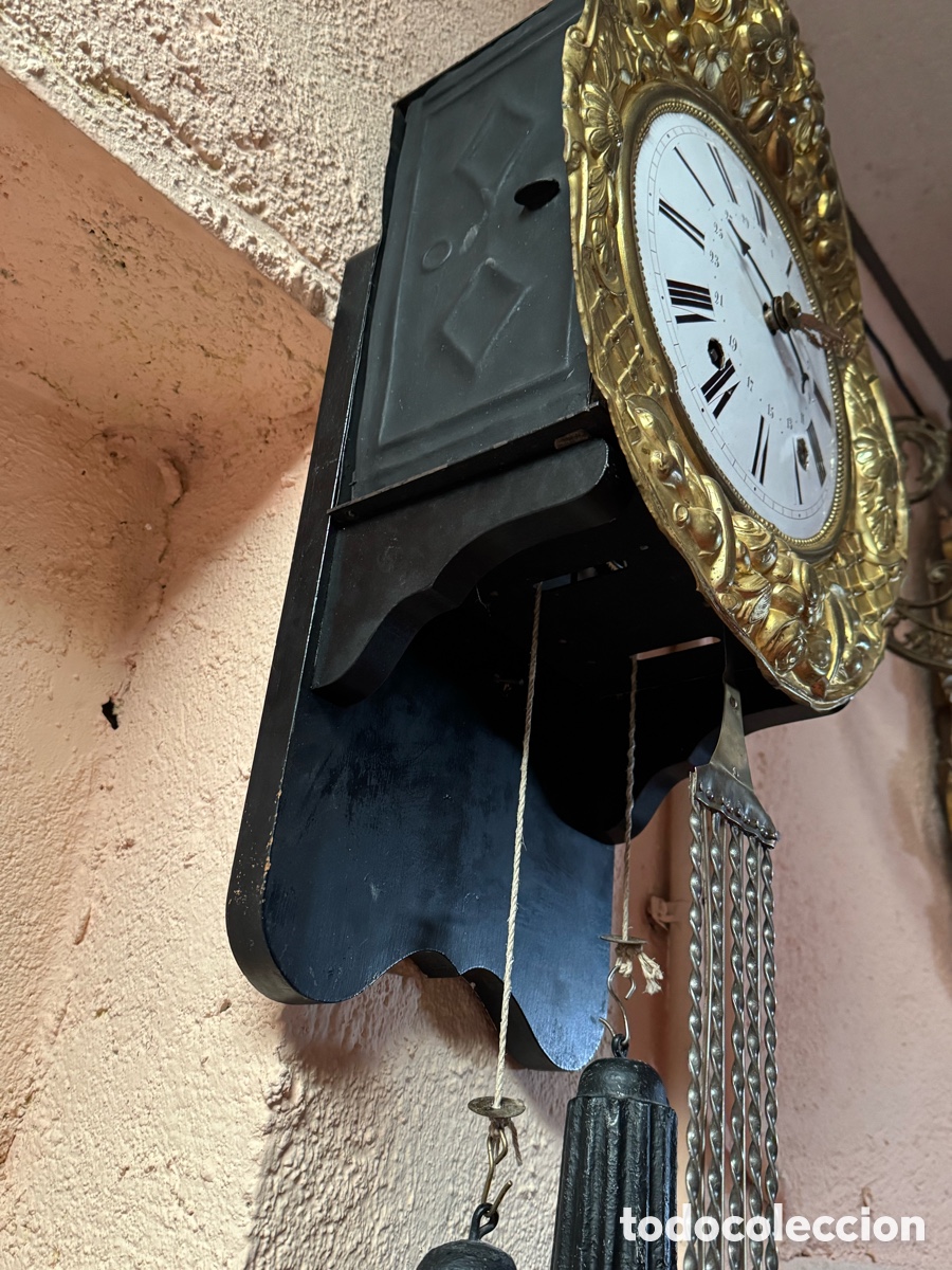 Antig&uuml;edades: Reloj de pared Moret - Foto 2