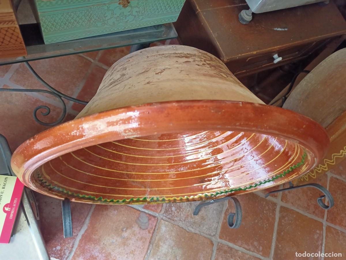 Antig&uuml;edades: Antiguo lebrillo, cer&aacute;mica popular - Foto 2