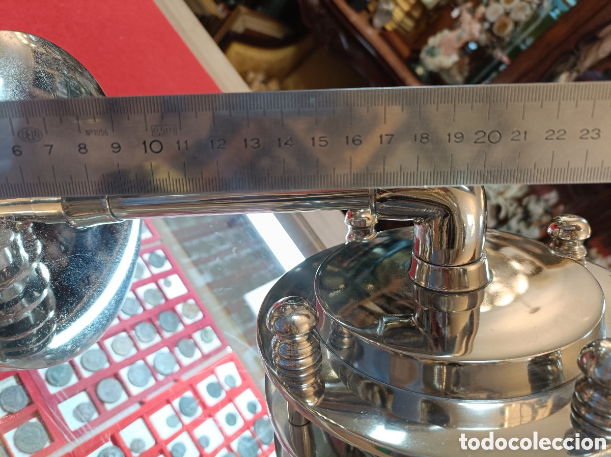 Antig&uuml;edades: CURIOSO APLIQUE DE PARED TIPO BARCO. - Foto 14