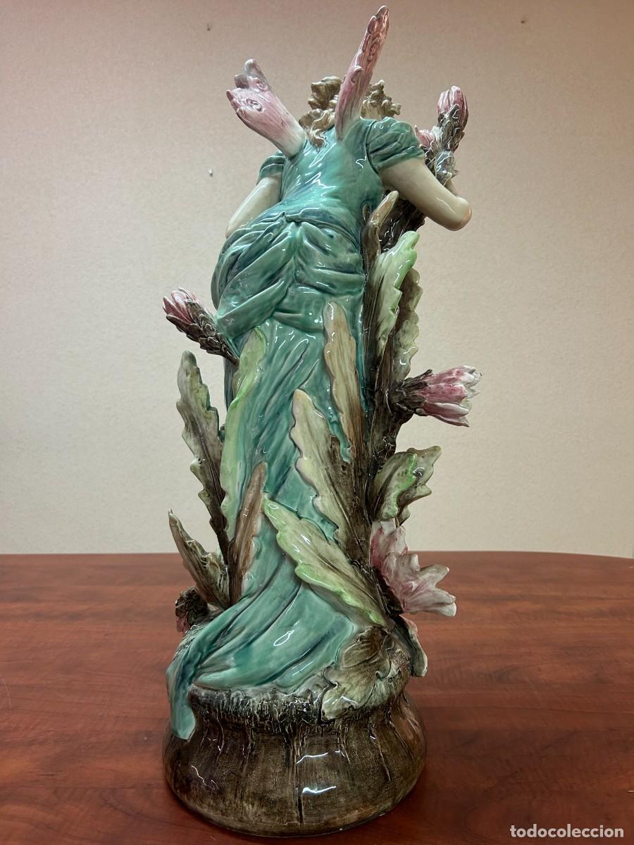 Antig&uuml;edades: D&uacute;o Ninfas de porcelana - Foto 19