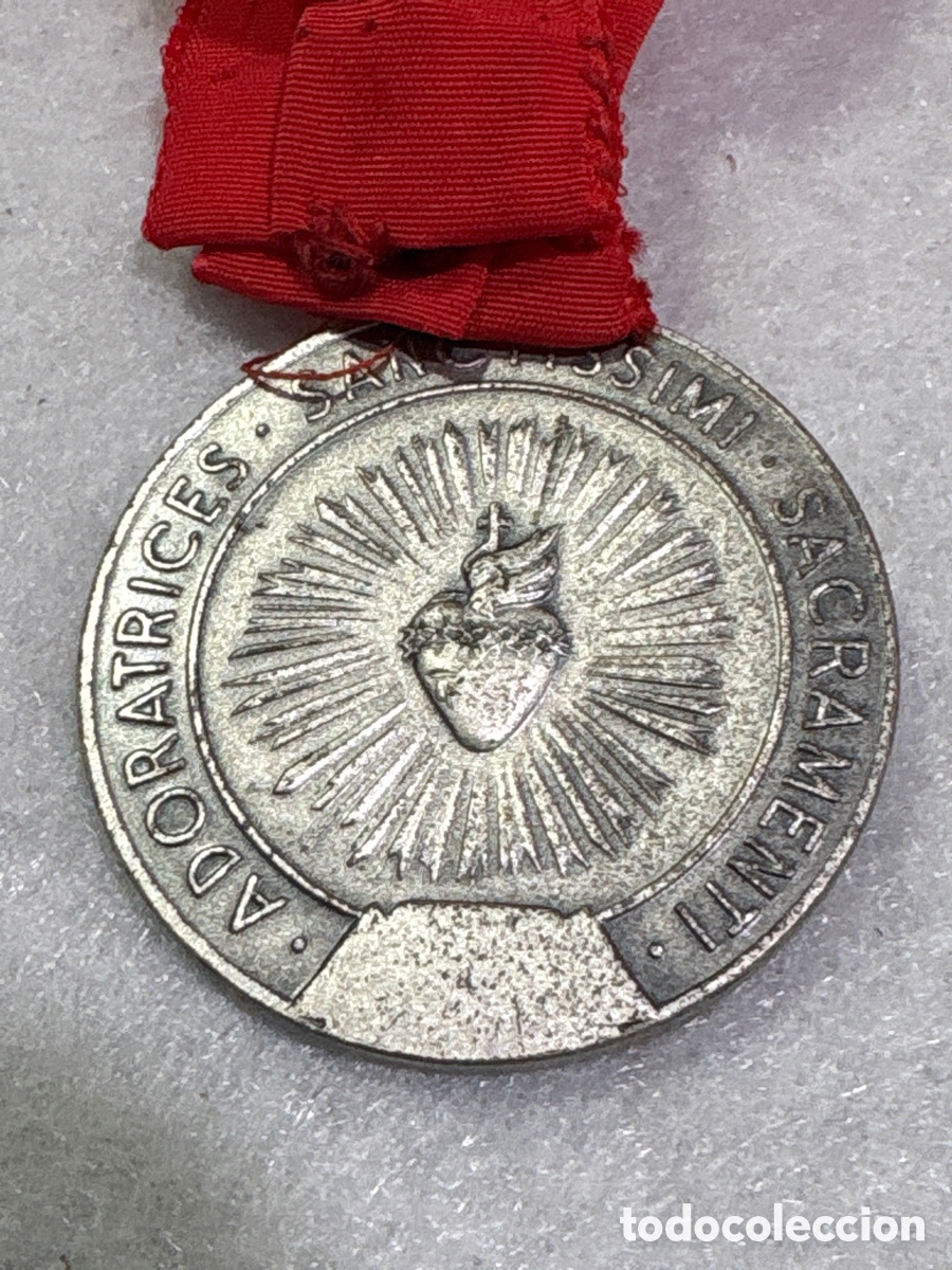 Antig&uuml;edades: Medalla religiosa Raphaela Mar&iacute;a (L30) - Foto 3