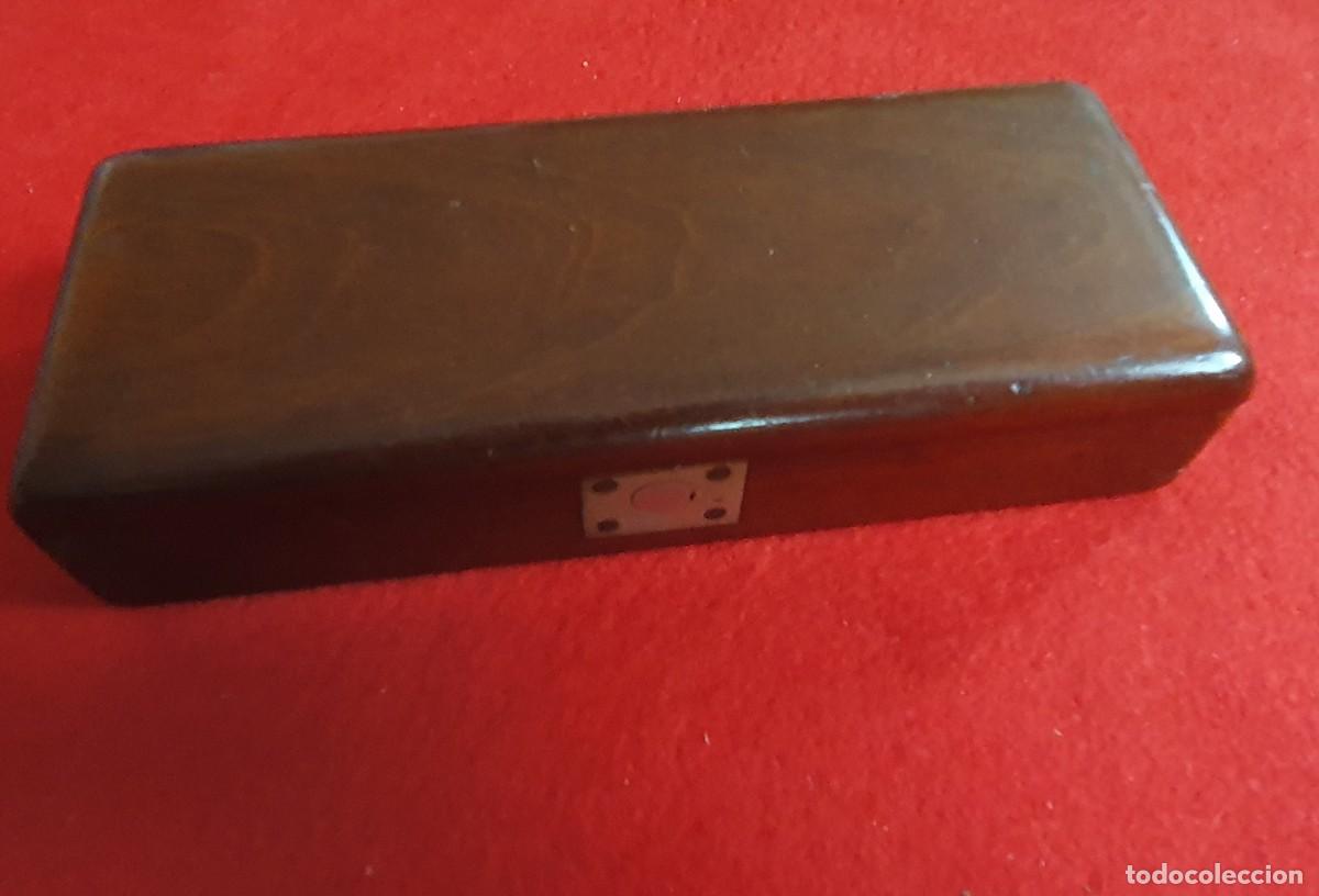 Antig&uuml;edades: Antigua b&aacute;scula de precisi&oacute;n para joyer&iacute;a - Foto 3