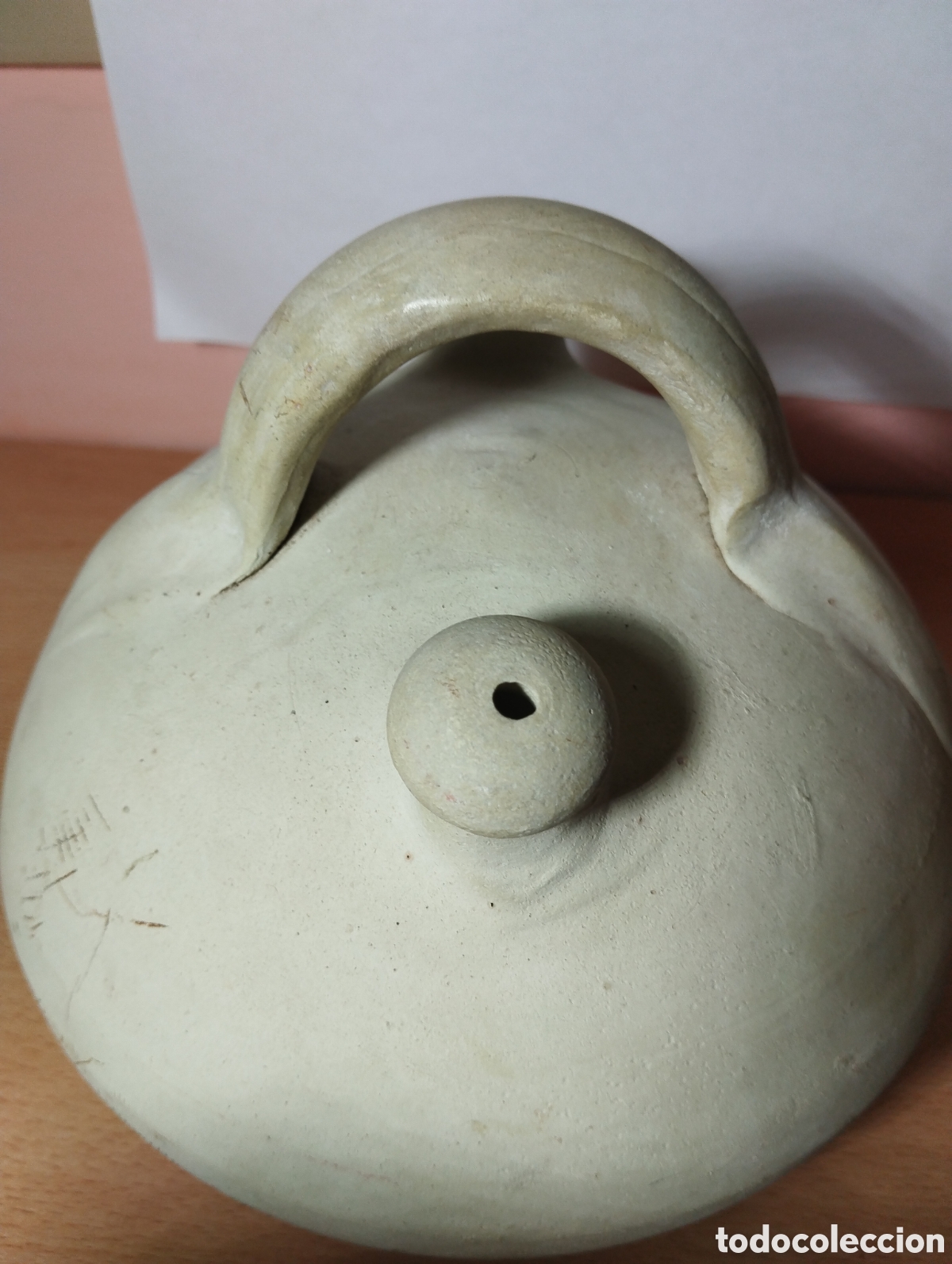 Antig&uuml;edades: Cantaro de agua blanco - Foto 3