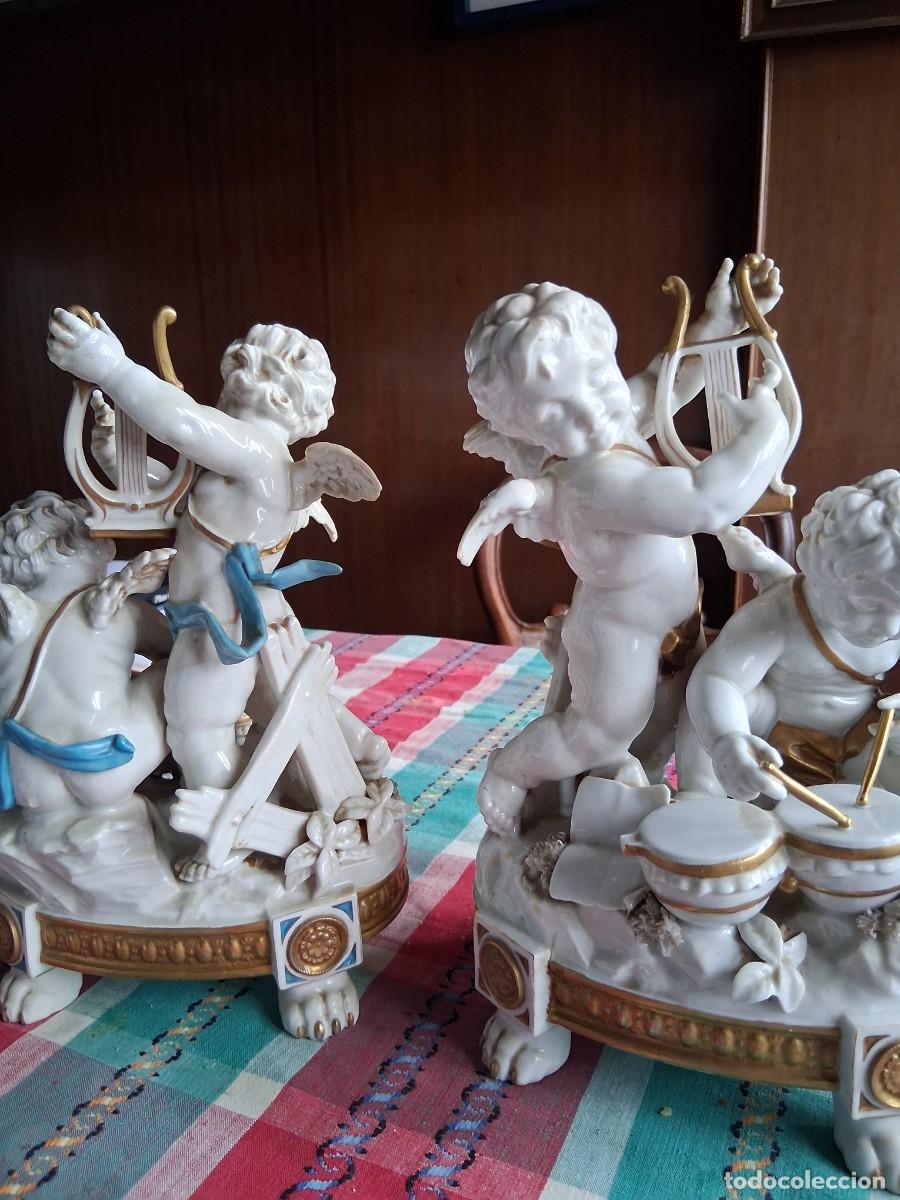 Antig&uuml;edades: Estupendos angelitos de alcora - Foto 1