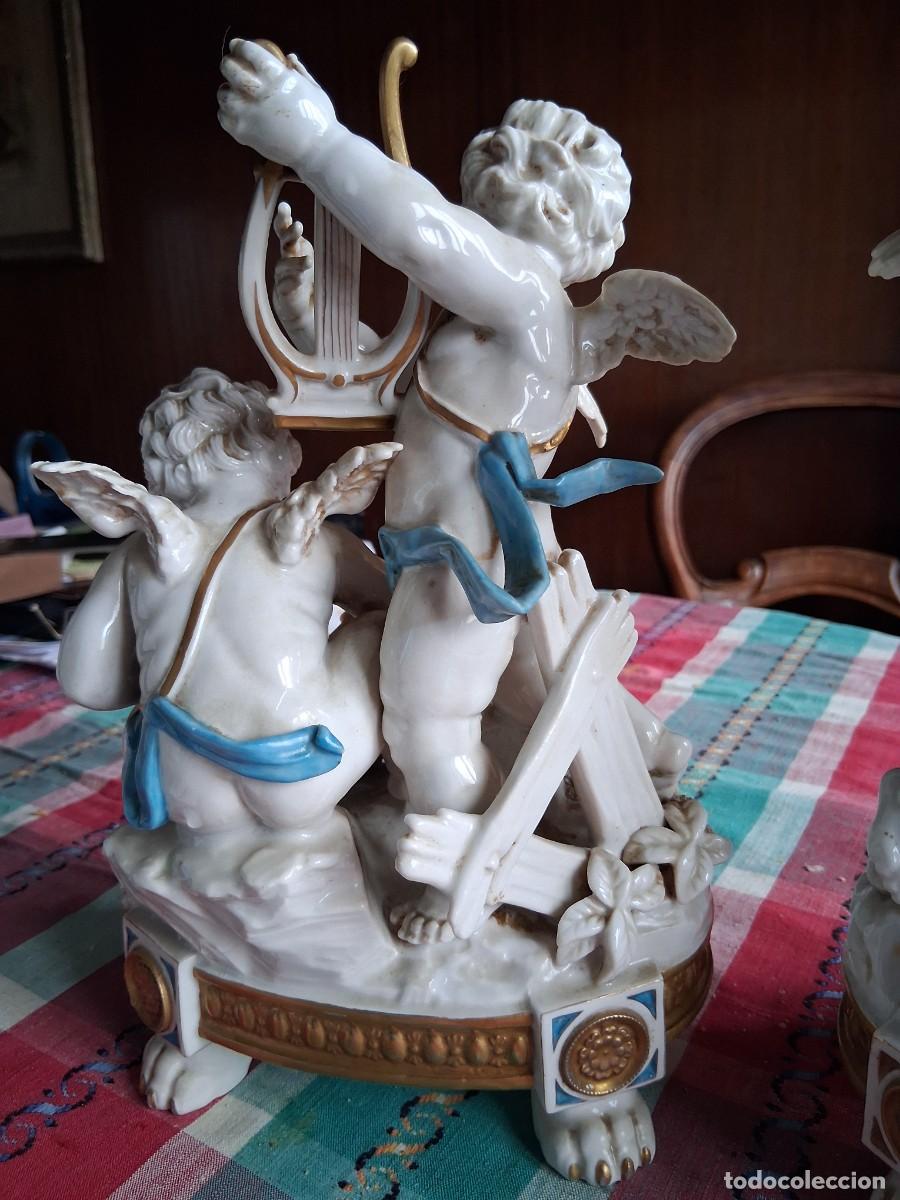 Antig&uuml;edades: Estupendos angelitos de alcora - Foto 2