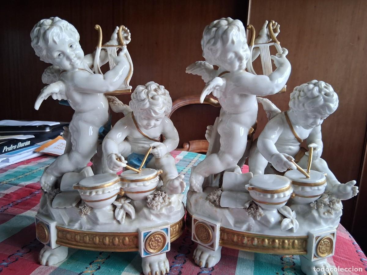 Antig&uuml;edades: Estupendos angelitos de alcora - Foto 3