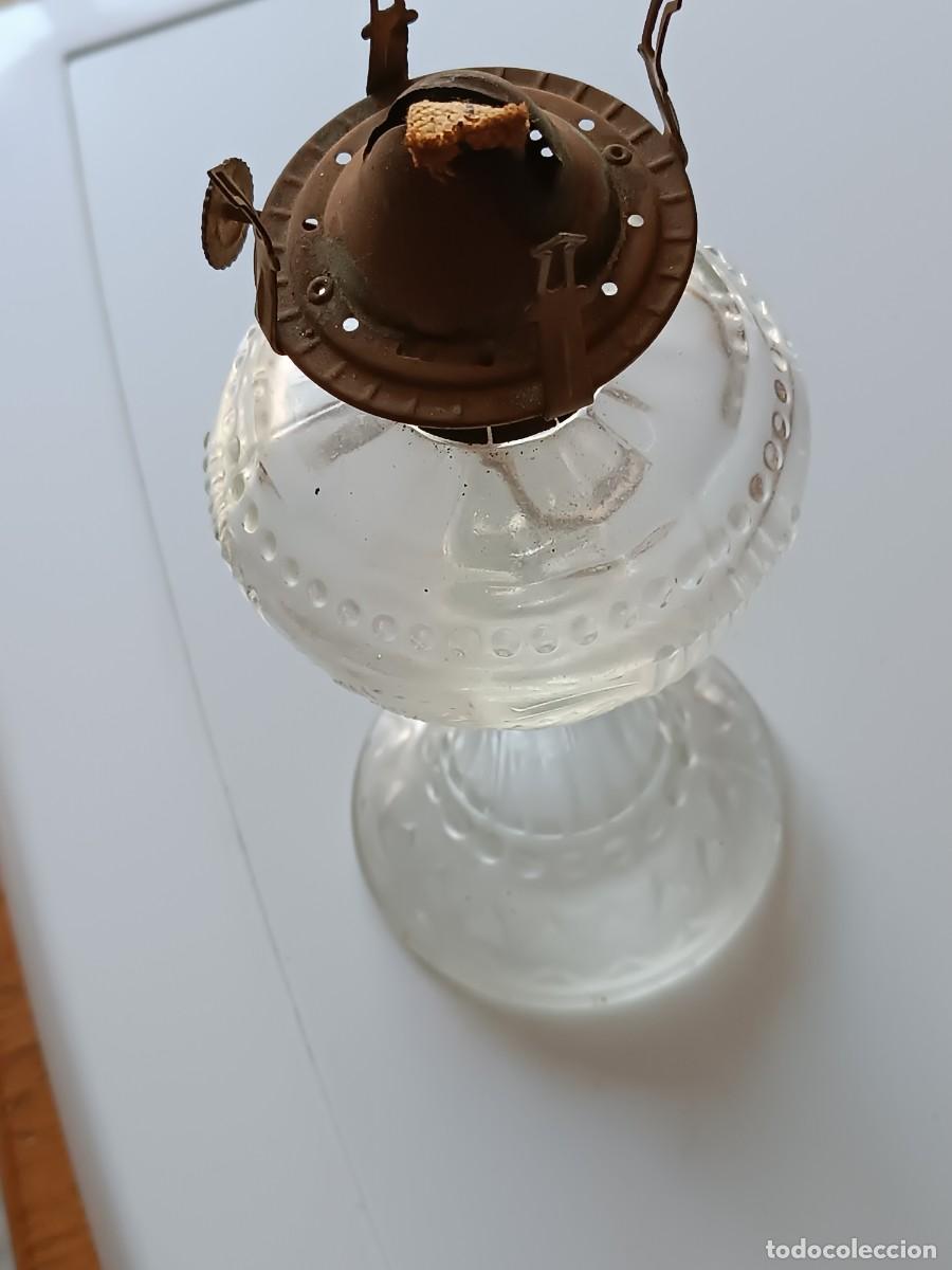 Antig&uuml;edades: ANTIGUO QUINQUE DE CRISTAL - Foto 1