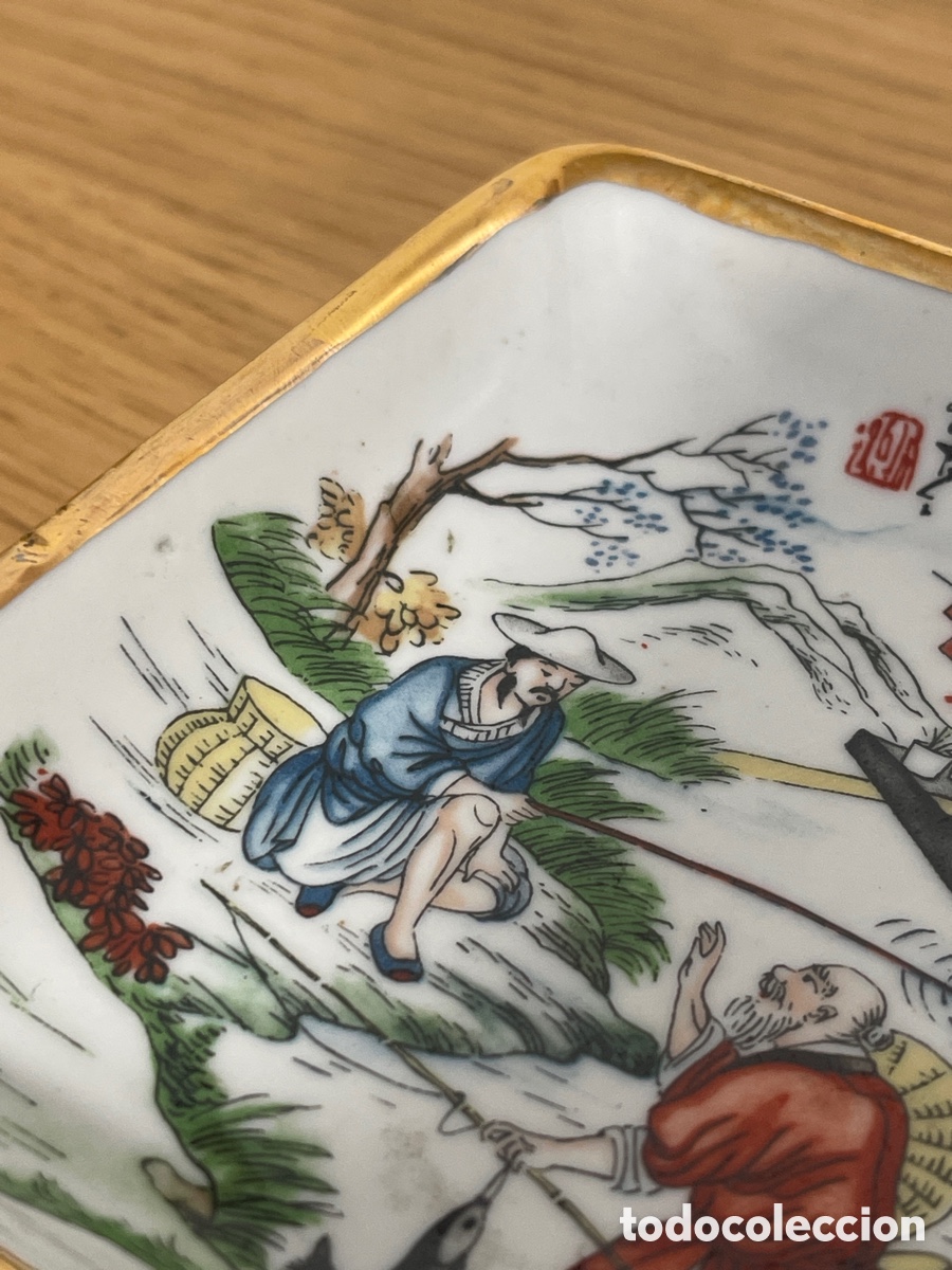 Antig&uuml;edades: Cuenco porcelana China - Foto 2