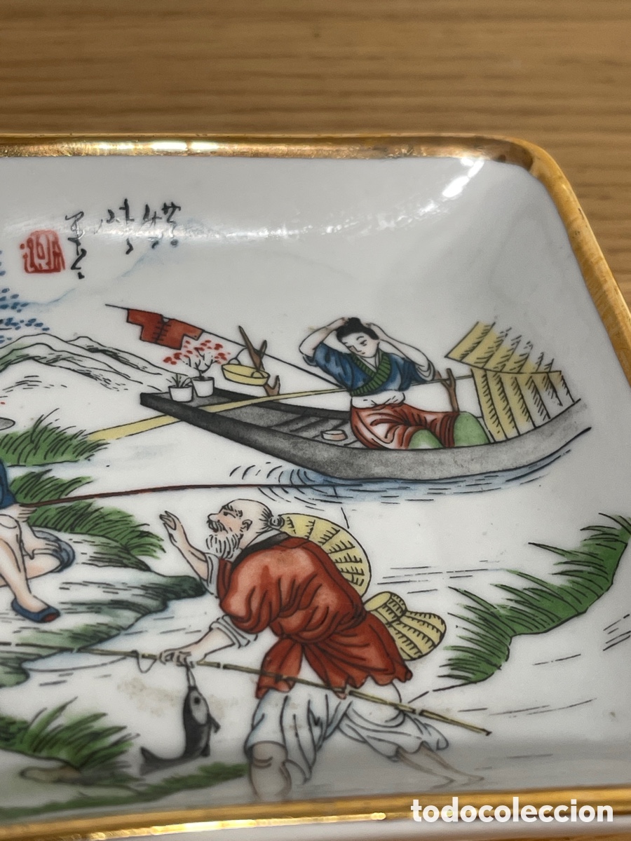 Antig&uuml;edades: Cuenco porcelana China - Foto 3