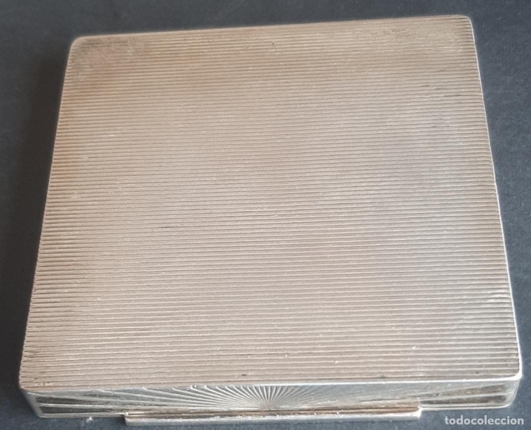Antig&uuml;edades: (PLA-250302)BONITA POLVERA DE PLATA - Foto 2
