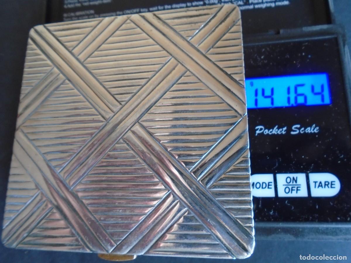 Antig&uuml;edades: (PLA-250303)POLVERA DE PLATA CIERRE CON RUBIES - Foto 13