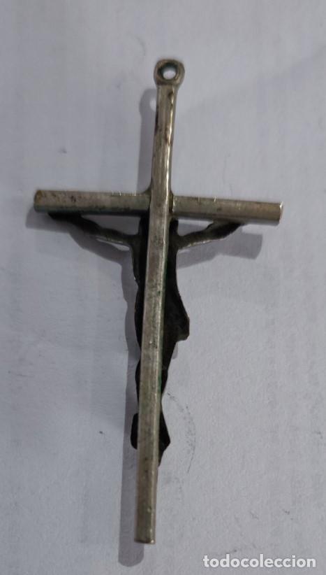 Antig&uuml;edades: CRUZ ANTIGUA CON CRISTO - Foto 2