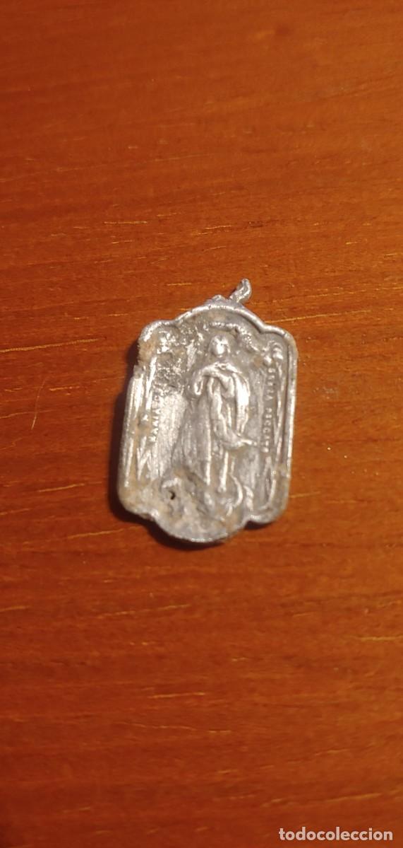 Antig&uuml;edades: DOS ANTIGUAS MEDALLAS DE ALUMINIO. - Foto 5