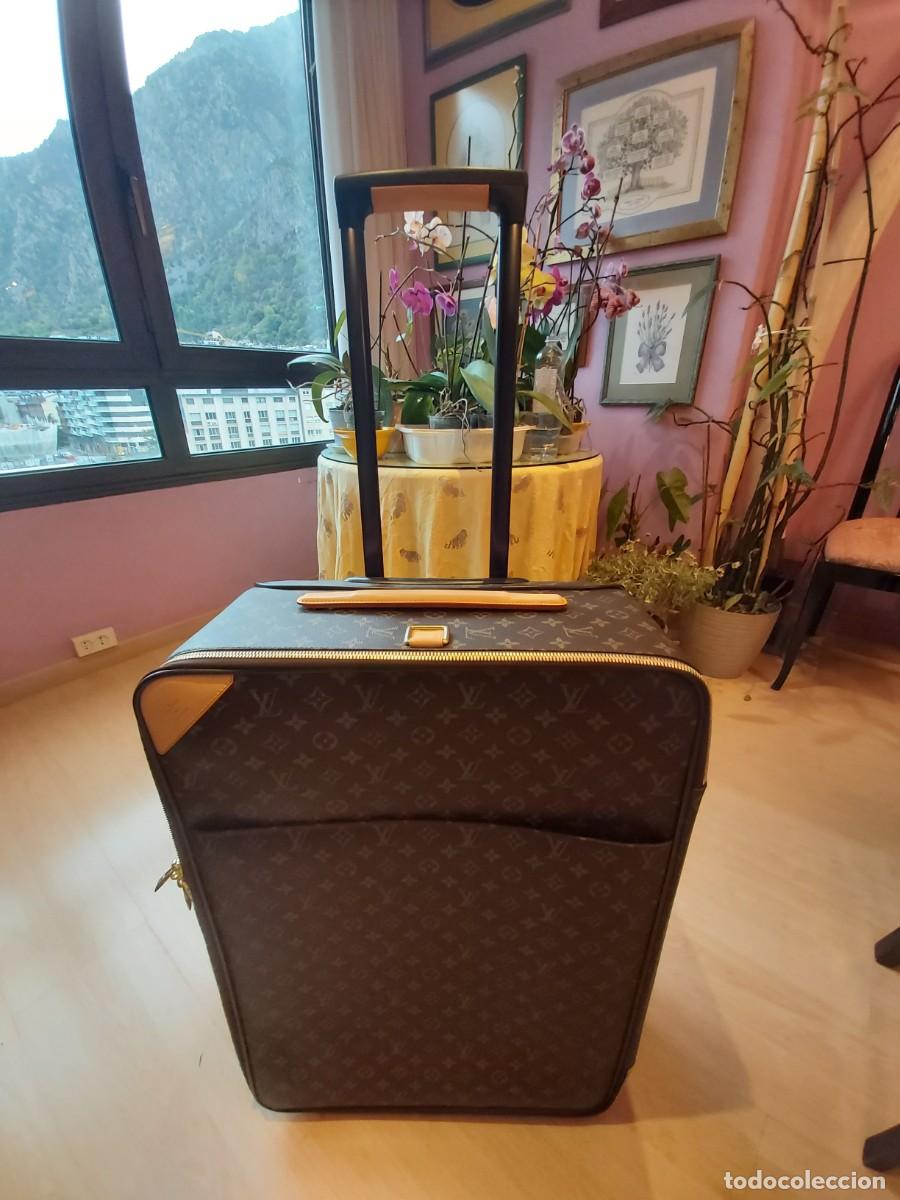 Antig&uuml;edades: Maleta troller Louis Vuitton - Foto 3