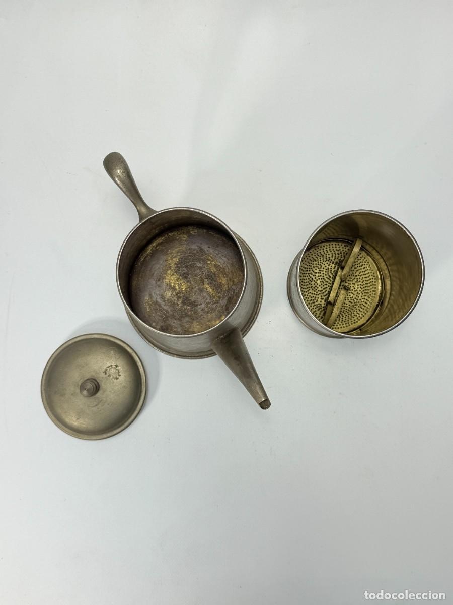 Antig&uuml;edades: Cafetera Percoladora Plateada - Foto 10