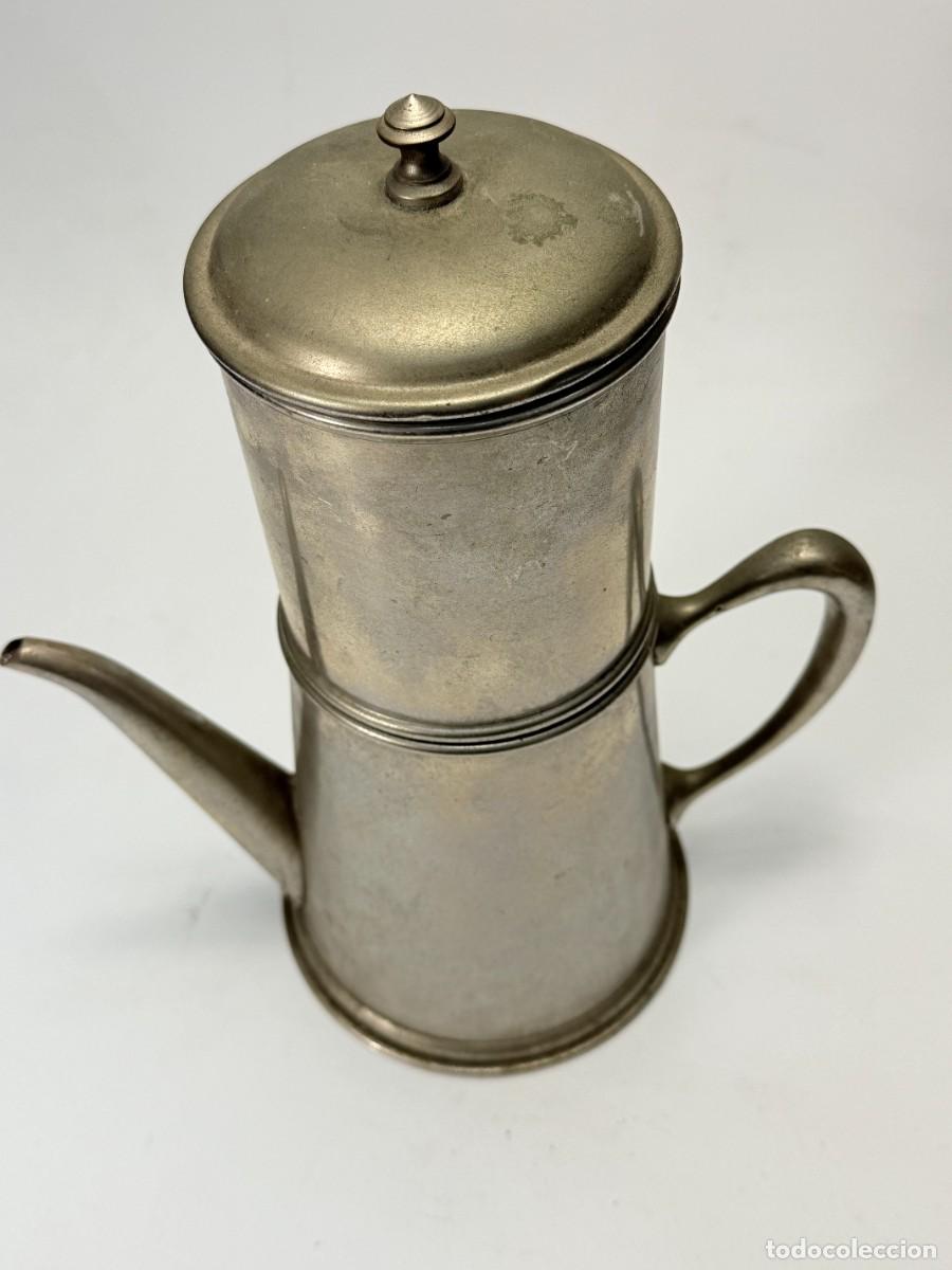 Antig&uuml;edades: Cafetera Percoladora Plateada - Foto 19